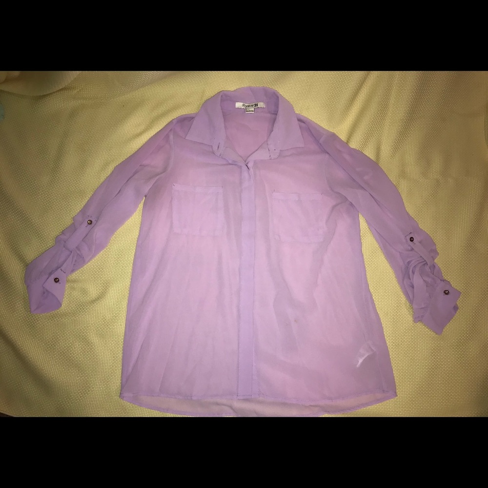 Lavender blouse